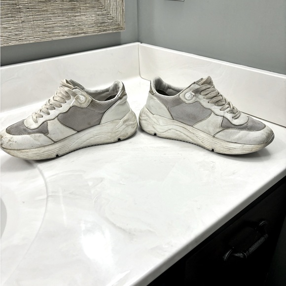GOLDEN GOOSE - SIZE 35 - WHITE RUNNERS - Picture 5 of 9
